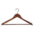 5 FIVE SIMPLY SMART - Lot de 2 cintres en bois foncé - vignette