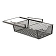 5 FIVE SIMPLY SMART - Etagère suspendue avec tiroir coulissant Spacy noir - vignette
