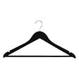 5 FIVE SIMPLY SMART - 3 cintres en bois Noir Rubber - Noir - vignette