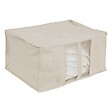 5 FIVE SIMPLY SMART - Housse de rangement "Groomy" souple beige 60x30cm - vignette