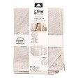 5 FIVE SIMPLY SMART - Housse de rangement "Groomy" souple beige 60x30cm - vignette