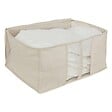 5 FIVE SIMPLY SMART - Housse de rangement "Groomy" souple beige 60x30cm - vignette