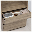 5 FIVE SIMPLY SMART - Rangement tiroir "Groomy" 2 compartiments beige 24x10,2cm - vignette