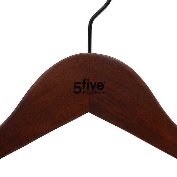 5 FIVE SIMPLY SMART - Cintre pour veste en bois foncé - large
