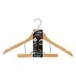 5 FIVE SIMPLY SMART - Cintre à costume beige en bois - vignette
