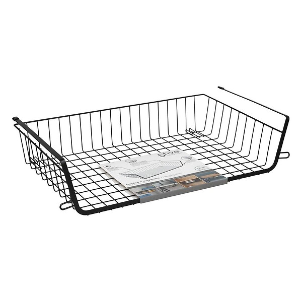 5 FIVE SIMPLY SMART - Panier de rangement à suspendre 51,5cm noir - large