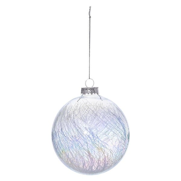 FEERIC LIGHTS & CHRISTMAS - Boule irisée avec picots 10cm verre - large