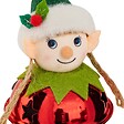 FEERIC LIGHTS & CHRISTMAS - Sujet lutin grelot métal H.12cm assorti - vignette