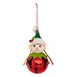 FEERIC LIGHTS & CHRISTMAS - Sujet lutin grelot métal H.12cm assorti - vignette