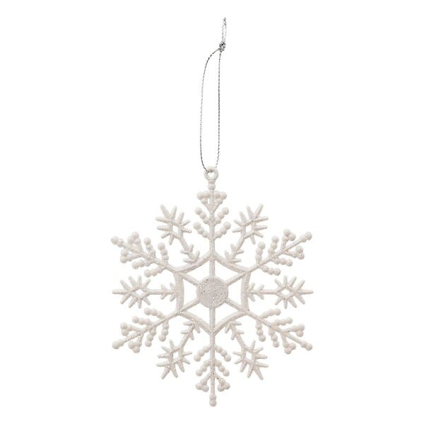 FEERIC LIGHTS & CHRISTMAS - SDN PLAST FLOCON BL PAILL X2 - large