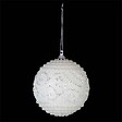FEERIC LIGHTS & CHRISTMAS - Boule avec perles pailletées D.8cm polystyrène assorti - vignette