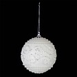 FEERIC LIGHTS & CHRISTMAS - Boule avec perles pailletées D.8cm polystyrène assorti - vignette
