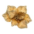 FEERIC LIGHTS & CHRISTMAS - Sujet poinsettia or - vignette