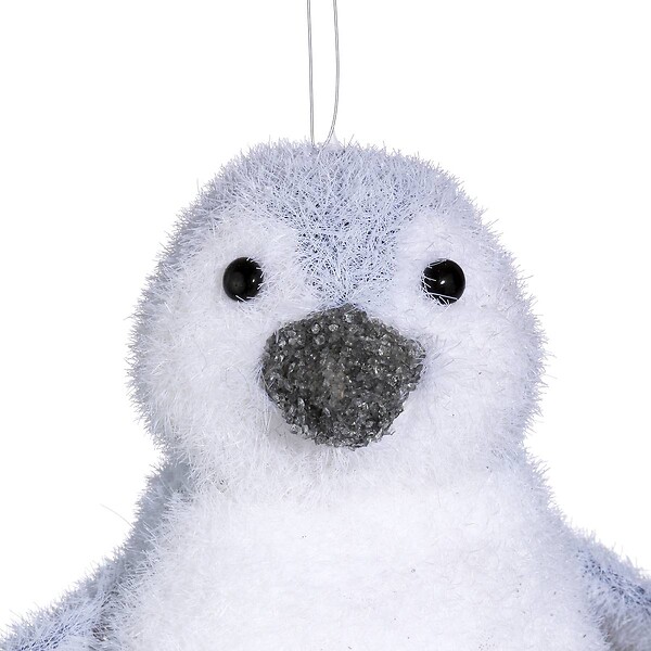 FEERIC LIGHTS & CHRISTMAS - Sujet pingouin debout H.11cm polystyrène - large