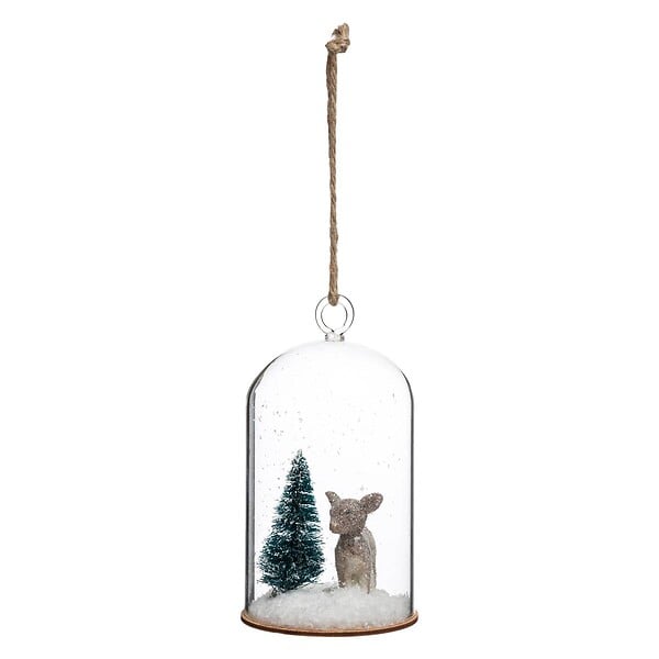 FEERIC LIGHTS & CHRISTMAS - Sujet De Noël Bocal en Verre - large