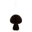 FEERIC LIGHTS & CHRISTMAS - Sujet champignon papier H.15cm marron - vignette