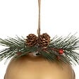 FEERIC LIGHTS & CHRISTMAS - Sujet grelot pomme de pain métal D.13cm doré - vignette