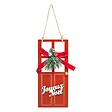 FEERIC LIGHTS & CHRISTMAS - SDN BOIS PORTE JN ROUGE 15CM - vignette