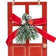 FEERIC LIGHTS & CHRISTMAS - SDN BOIS PORTE JN ROUGE 15CM - vignette