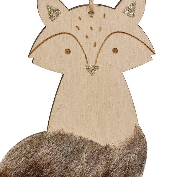 FEERIC LIGHTS & CHRISTMAS - SDN BOIS RENARD FOURR 12CM - large