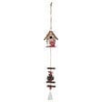 FEERIC LIGHTS & CHRISTMAS - Suspension long bois maison écorce - vignette