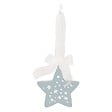 FEERIC LIGHTS & CHRISTMAS - SDN BOIS ETOILE RUB BLEU 11CM - vignette
