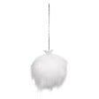 FEERIC LIGHTS & CHRISTMAS - Sujet de Noël Boule Textile Couronne 8 cm - vignette