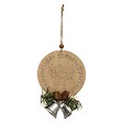 FEERIC LIGHTS & CHRISTMAS - Sujet de noël boule plate cloche - vignette