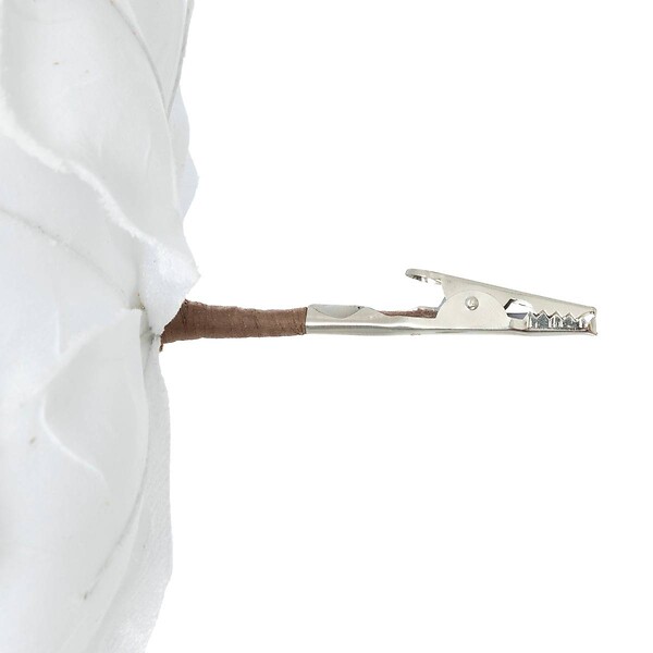 FEERIC LIGHTS & CHRISTMAS - SDN FLEUR MAGNOLIA NEIGE 21CM - large