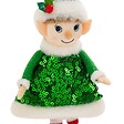 FEERIC LIGHTS & CHRISTMAS - Sujet lutin H.20cm polyester assorti - vignette