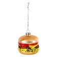 FEERIC LIGHTS & CHRISTMAS - Sujet hamburger verre D.8cm doré - vignette