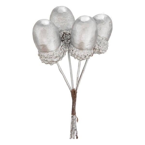 FEERIC LIGHTS & CHRISTMAS - SDN BOUQUET GLANDS 3X5 ARGENT - large