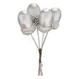 FEERIC LIGHTS & CHRISTMAS - SDN BOUQUET GLANDS 3X5 ARGENT - vignette