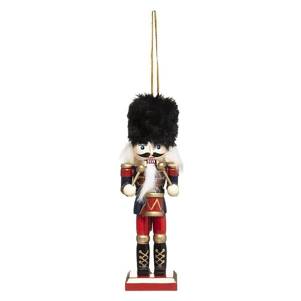 FEERIC LIGHTS & CHRISTMAS - Sujet casse noisette H.12cm bois rouge - large