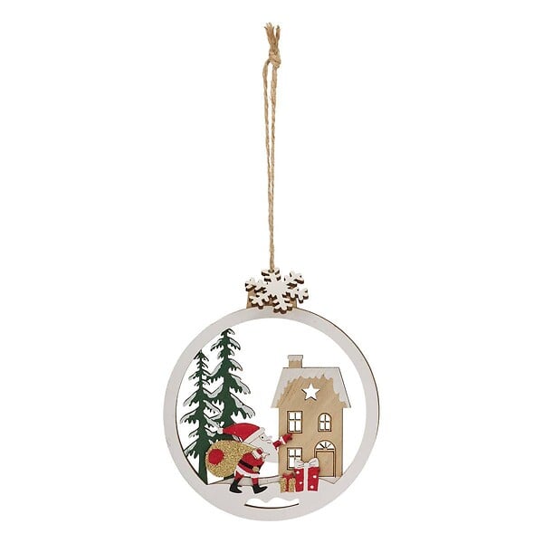 FEERIC LIGHTS & CHRISTMAS - SDN BOIS ROND 2ASS PN/GNOME - large