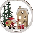 FEERIC LIGHTS & CHRISTMAS - SDN BOIS ROND 2ASS PN/GNOME - vignette