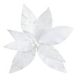 FEERIC LIGHTS & CHRISTMAS - SDN POINSETTIA BLC FEUILL 27CM - vignette