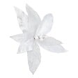 FEERIC LIGHTS & CHRISTMAS - SDN POINSETTIA BLC FEUILL 27CM - vignette