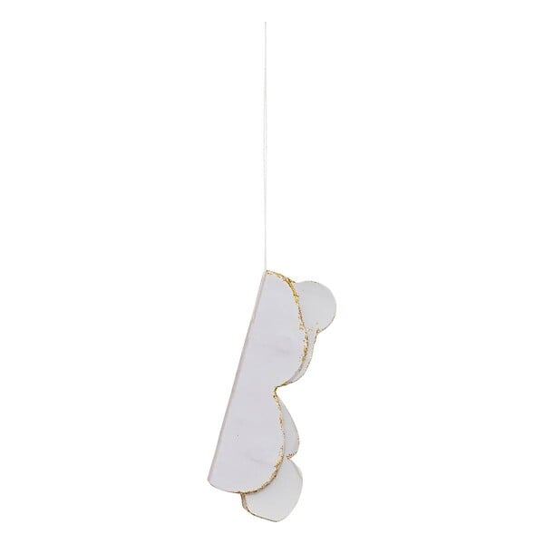 FEERIC LIGHTS & CHRISTMAS - SDN PAPIER OURSON BLANC 12CM - large
