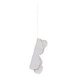 FEERIC LIGHTS & CHRISTMAS - SDN PAPIER OURSON BLANC 12CM - vignette