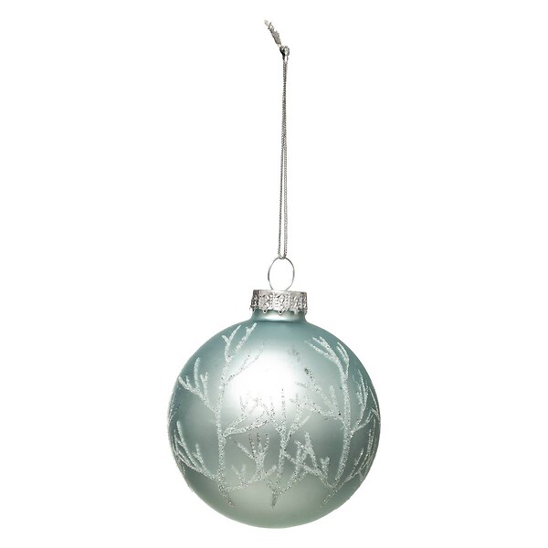 FEERIC LIGHTS & CHRISTMAS - Boule de Noël Verre 70 mm Arbre 3 Assortiments - large
