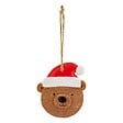 FEERIC LIGHTS & CHRISTMAS - SDN RESINE OURS BONNET RG 8CM - vignette