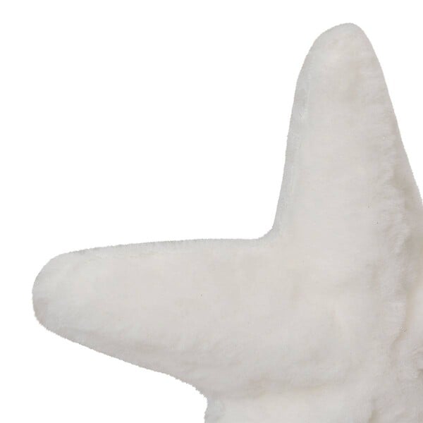 FEERIC LIGHTS & CHRISTMAS - Cimier étoile doudou l.20cm blanc - large