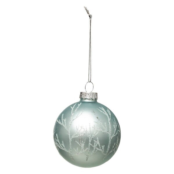 FEERIC LIGHTS & CHRISTMAS - Boule de Noël Verre 70 mm Arbre 3 Assortiments - large