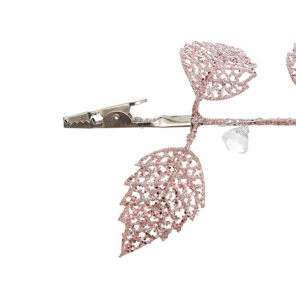 FEERIC LIGHTS & CHRISTMAS - SDN PLAST BRANCHE ROSE 16CM - large
