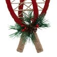FEERIC LIGHTS & CHRISTMAS - SDN BOIS RAQUETTES ROUGE 18CM - vignette