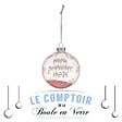 FEERIC LIGHTS & CHRISTMAS - Boule de Noel Verre 80 mm - vignette