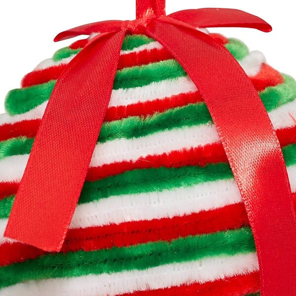 FEERIC LIGHTS & CHRISTMAS - BDN PLF DOUDOU RGE VERT 100MM - large