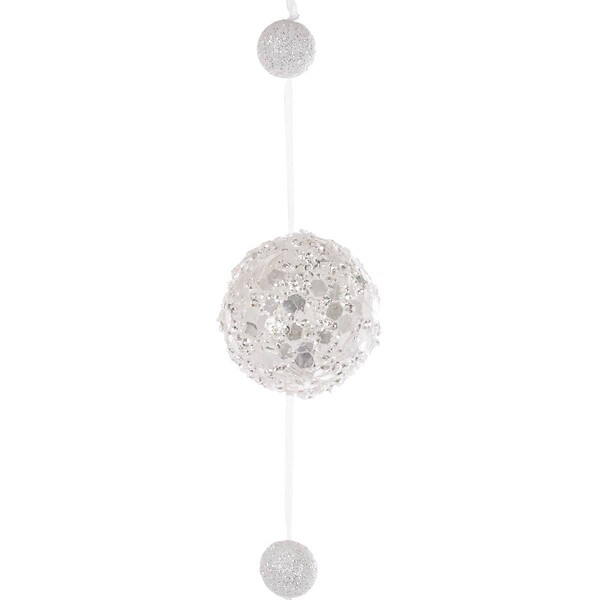 FEERIC LIGHTS & CHRISTMAS - Guirlande boules D6 L150 - large