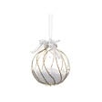 FEERIC LIGHTS & CHRISTMAS - Boule avec billes à l'intérieur D.8cm or - vignette